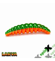 SPIINX LARVA SİLİKON YEM 35MM 14LÜ PEYNİR AROMALI RENK: CITRUS 54