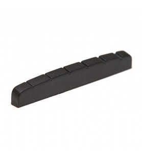 Graph Tech PT-5010-00 TUSQ XL Slotted Üst Eşik (Siyah - Düz Taban)