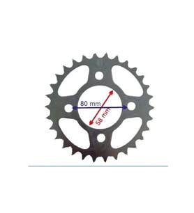 MONDİAL 250MCT ARKA DİŞLİ 520-30T İÇ 58 MM ÖM