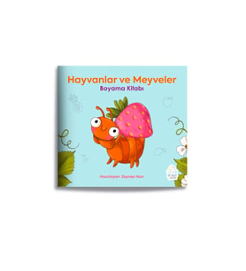 Zeynep Hızır - Hayvanlar ve Meyveler (Krem)