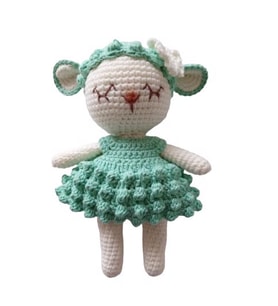 Kuzu Mişa Amigurumi Organik Oyuncak
