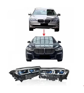 BMW - F01/F02 2009- İÇİN G11/G12 2019- LAZER FAR SETİ