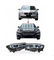 BMW - F01/F02 2009- İÇİN G11/G12 2019- LAZER FAR SETİ