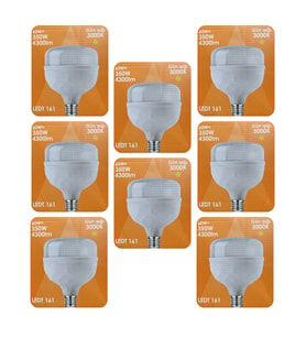 (8 Adet) Osaka 60W (350W) Sarı Işık E27 Duylu (Kalın Duy) Led Torch Ampul