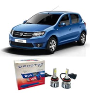 Dacia Sandero Led Xenon Sis Far Ampulü H11 Duo Yeni Seri Beyaz 2007-2016