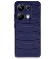 Redmi Note 13 Pro 4G Kılıf Bibercas Silikon Kapak - Lacivert