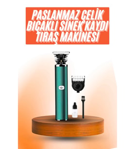 Öncesi Kısaltma Makinesi Paslanmaz Çelik Bıçaklı Tıraş Makinesi