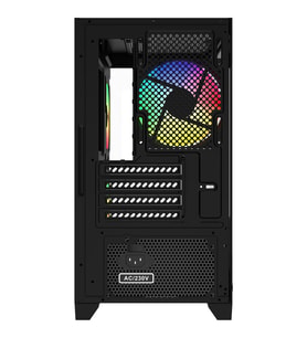 GAMEBOOSTER 600W GB-M6001B 4-Rainbow Fanlı Gaming Mid-Tower PC Kasası