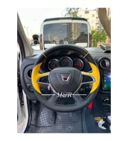 Dacia Stepway Orijinal Kaplama Spor Model Deri Direksiyon Kılıfı