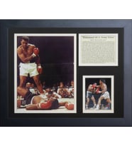 Lexroo Efsaneler kalıp hiç Muhammad Ali v.b. Liston çerçeveli fotoğraf collage, 11 x 35,6 cm