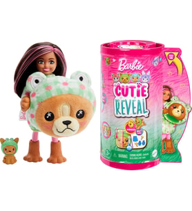 Barbie Chelsea Cutie Reveal Şirin Kostümler Serisi, Köpekçik, Oyuncak (Çok Renkli)