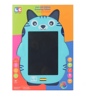 Sevimli Kedi Çizim Tableti 22 cm