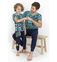 Roly Poly 2371 Freedom Genç Erkek Kısa Kol Pijama Takımı