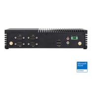 ASUS Intel Atom x5-E3940, 4GB DDR3L RAM, 128GB SSD, 6x COM Portu Çift LAN, HDMI/DP PE200S Fanless (Fansız) Endüstriyel Mini PC