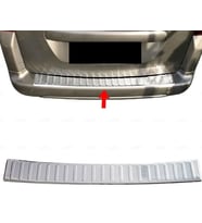 Citroen Berlingo Krom Arka Tampon Üzeri Koruma 2008-2018 P.Çelik
