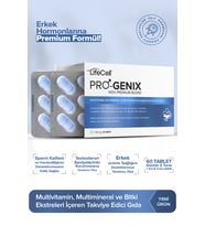 Pro-Genix Men  Multivitamin, Multimineral ve Bitkisel Ekstreler İçeren Takviye Edici Gıda