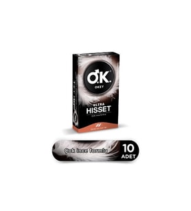Okey Ultra Hisset 10'lu Prezervatif