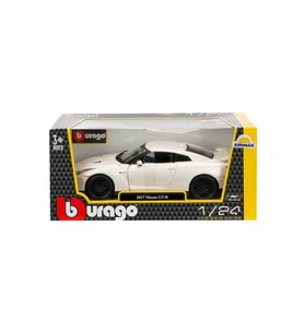 Nessiworld  Bburago 1:24 Nissan GT-R 2017 Model Araba