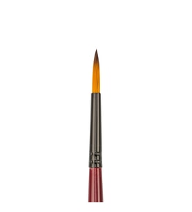 Bigpoint 123 Serisi Sentetik Kıl Yuvarlak Fırça No: 6 x 12 Adet