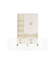 Arges Gardrop 8 Raflı 4 Çekmeceli 2 Kapaklı 132x30x195 Aytaşı-Aytaşı