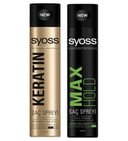 Syoss Keratin Sprey 400 Ml + Max Hold Sprey 400 Ml Max+keratin
