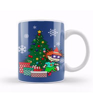Chucky Rugrats Around The Christmas Tree Kupa Bardak Porselen