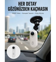 Şarj Edilebilir Uzun Ömürlü Mini Spor Kamera Full HD Yeni Nesil