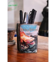 Harry Potter Ve Ateş Kadehi Kitabı Şeklindeki Kalemlik 10 x 8 Cm