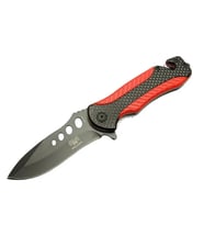 Kurtarma Çakısı Kırmızı 22 cm  Kemerlikli