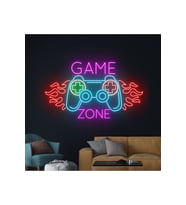 GAME ZONE Yazılı ve Şekilli Neon Tabela