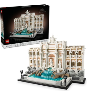 ® Architecture Trevi Çeşmesi 21062 - Yetişkinler için Dekoratif ve Sergilenebilir Model Yapım Seti (