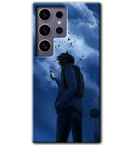 Galaxy S24 Ultra Kılıf HD Desen Baskılı Kılıf - Sonbahar Yalnızlığı