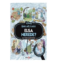 Disney Karlar Ülkesi Elsa Nerede? Ara ve Bul Faaliyet Kitabı (Ciltli)