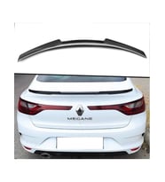 renault megane 4 sedan m4 plastik parlak siyah boyalı spoiler-spoyler