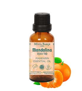 Mandalina Uçucu Yağı , %100 Saf, 10ml