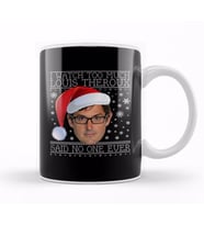 I Watch Too Much Louis Theroux Christmas Kupa Bardak Porselen