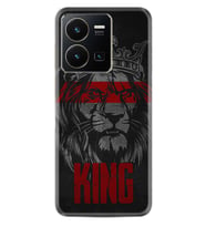Vivo Y35 Kılıf Resimli Desenli Silikon Platinium Series King 1894