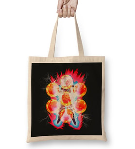 Goku Kaioken Times Bez Çanta Uzun Saplı