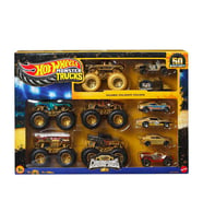 Hot Wheels Monster Trucks Bigfoot Trophy Şampiyonları Araba ve Kamyon Çoklu Arabalar JDW07