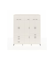 Kronos Dolap 8 Raflı 4 Çekmeceli 3 Askılı 220x59x243 Aytaşı-Aytaşı/Aytaşı