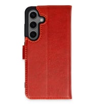 Northcity Samsung Galaxy S24 Uyumlu Kılıf Trend S Plus Kapaklı Kılıf - Kırmızı