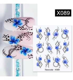 Su transferli nail art sticker X089 (52340-9)
