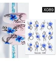 Su transferli nail art sticker X089 (52340-9)