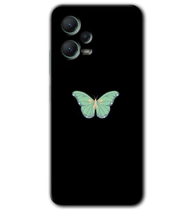 Redmi Note 12 5G Kılıf HD Desen Baskılı Kılıf - Butterfly Tree