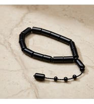 BlackCraft Oltu Taşı Mini Kesme Tespih