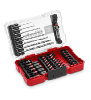Orijinal Einhell M-Case 39 Parça Darbeye Dayanıklı Bits Seti (25 Mm Uçlar, Metal Matkap Uçları, 60 M (Çok Renkli)