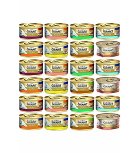 Gourmet Gold Karışık Kedi Konserve 85 Gr X 24 Adet Gourmet-karışıkx24