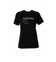 Trender İnfinite O Yaka Siyah Kadın T-Shirt 26YDT1000017