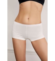 Eros Kadın Boxer Tekli (Beyaz)