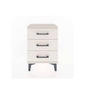 Arges Komodin 3 Çekmeceli 44x30x64 Aytaşı-Aytaşı